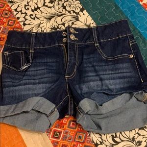 Jean shorts